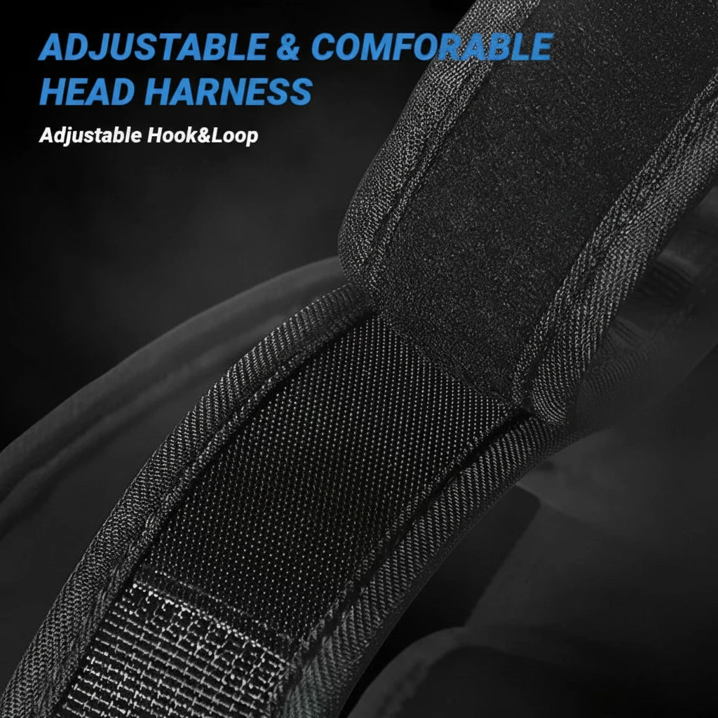 Head Neck Training Harness Body Strengh Exercise Cervical Spine Strap Adjustable Power Gym Fitness Weight Bearing Cap