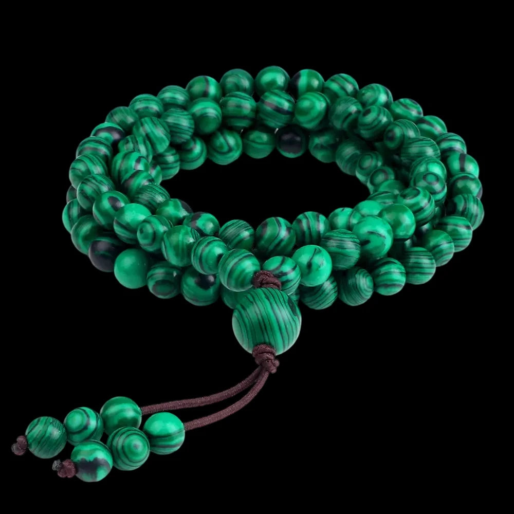 Natural Tiger Eye Stone Onyx Beaded Necklace