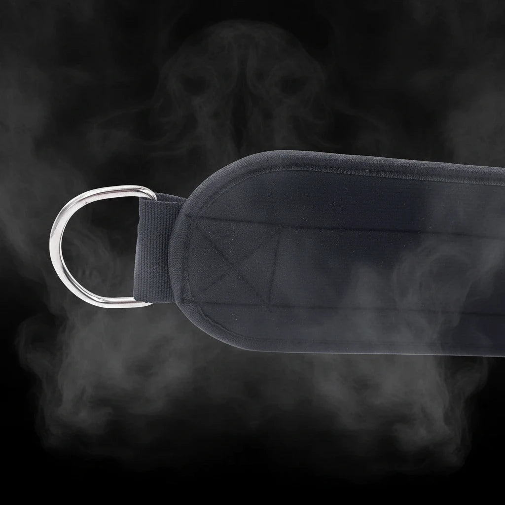 Weight Lifting Dip Belt Neoprene Back Gym Belt with Chain