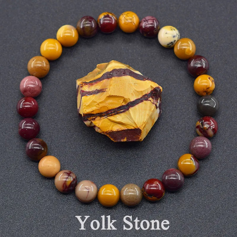 5A Natural Tiger Eye Bracelets Men Women Natural Stone