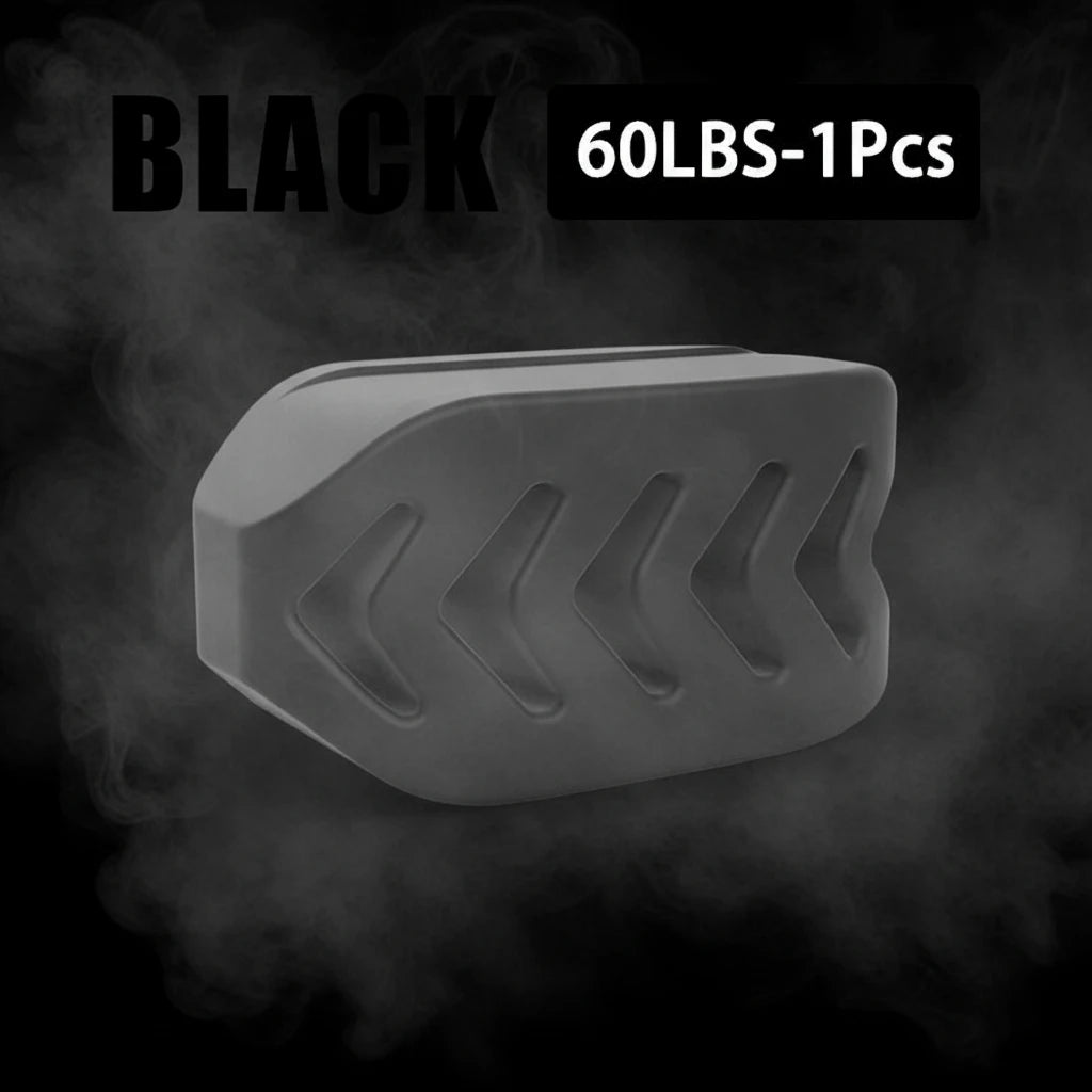 1/2pcs 40/50/60LBS Silicone Jaw Exerciser Ball