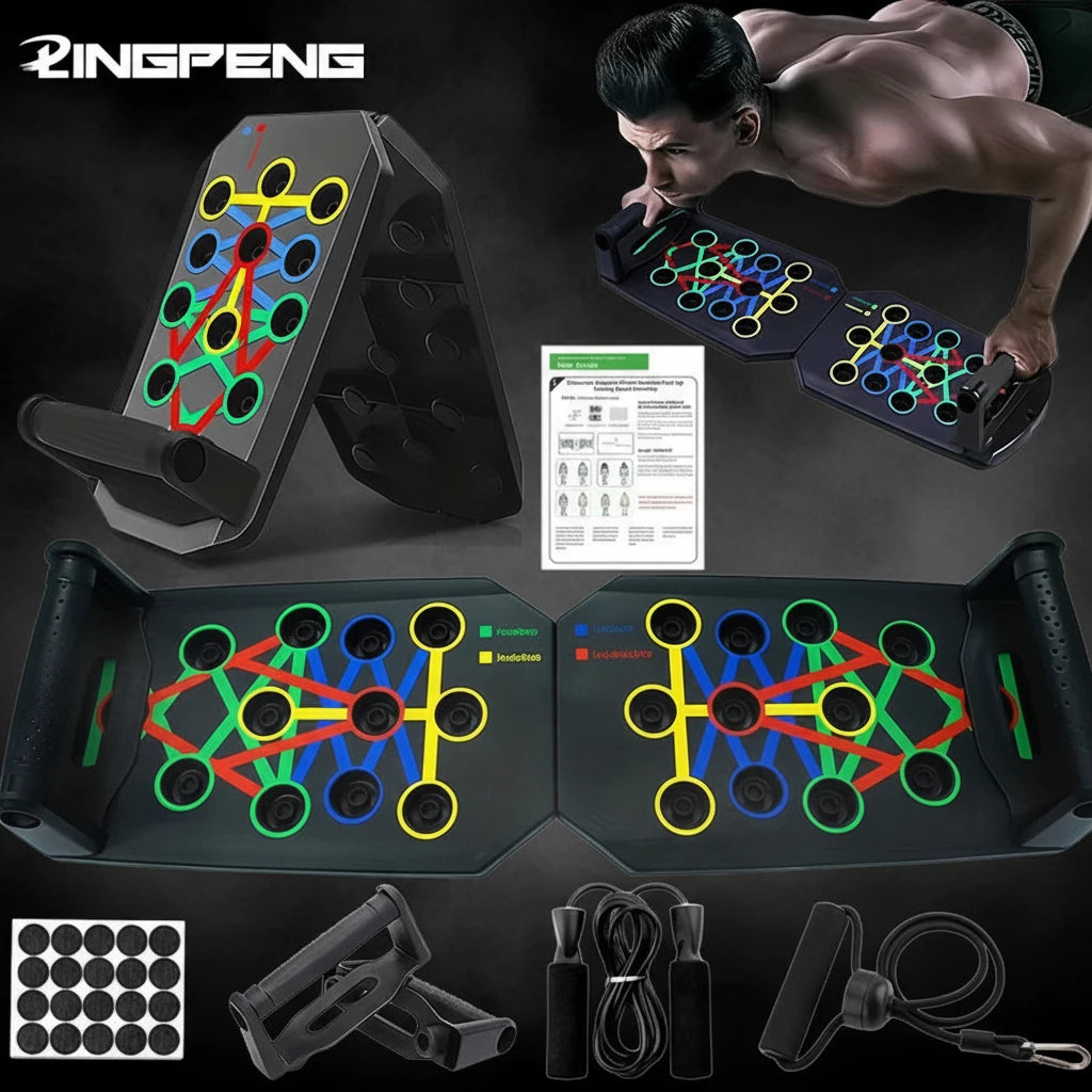 Portable Multifunctional Push-up Board Set