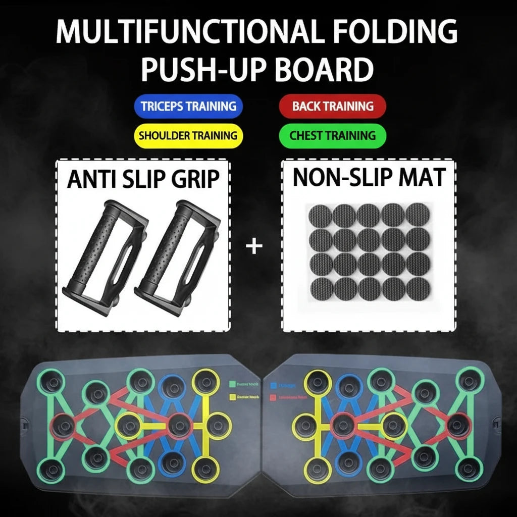 Portable Multifunctional Push-up Board Set