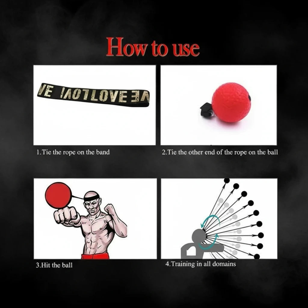 Headworn Speed Ball Boxing