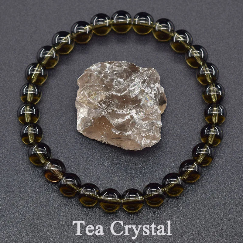 5A Natural Tiger Eye Bracelets Men Women Natural Stone