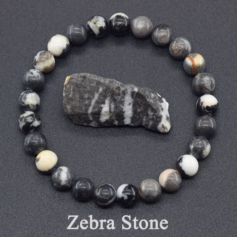 5A Natural Tiger Eye Bracelets Men Women Natural Stone